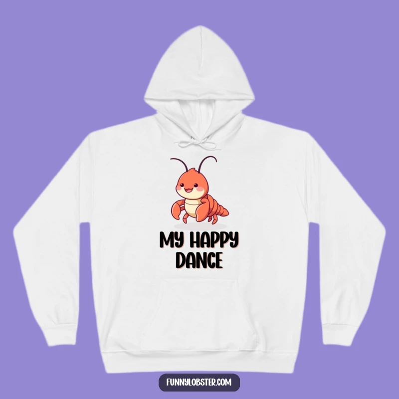 Funny Scuttling Lobster Hoodie - Cozy & Playful Crustacean Wear Gift