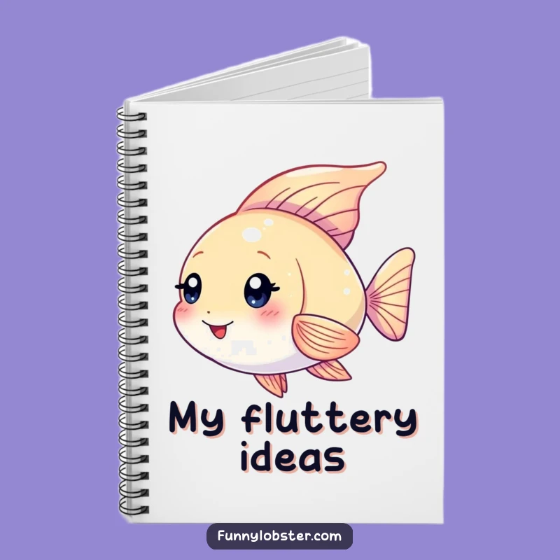 Funny Kawaii Angelfish Notebook: Jot Down Playful Ideas