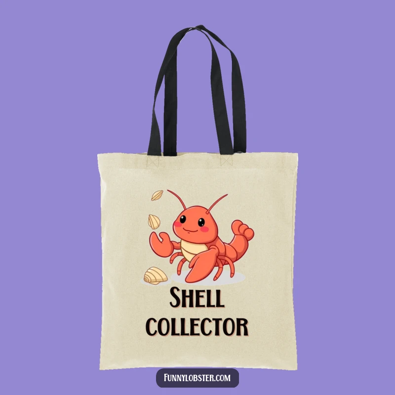 Funny Kawaii Lobster Juggling Tote Bag: Carry Your Charms with Style